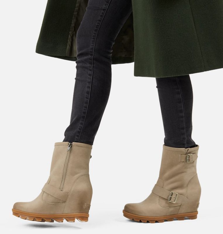 Sorel Dam Wedges Brun - Joan Of Arctic™ Ii Moto Boot - LRY-425069